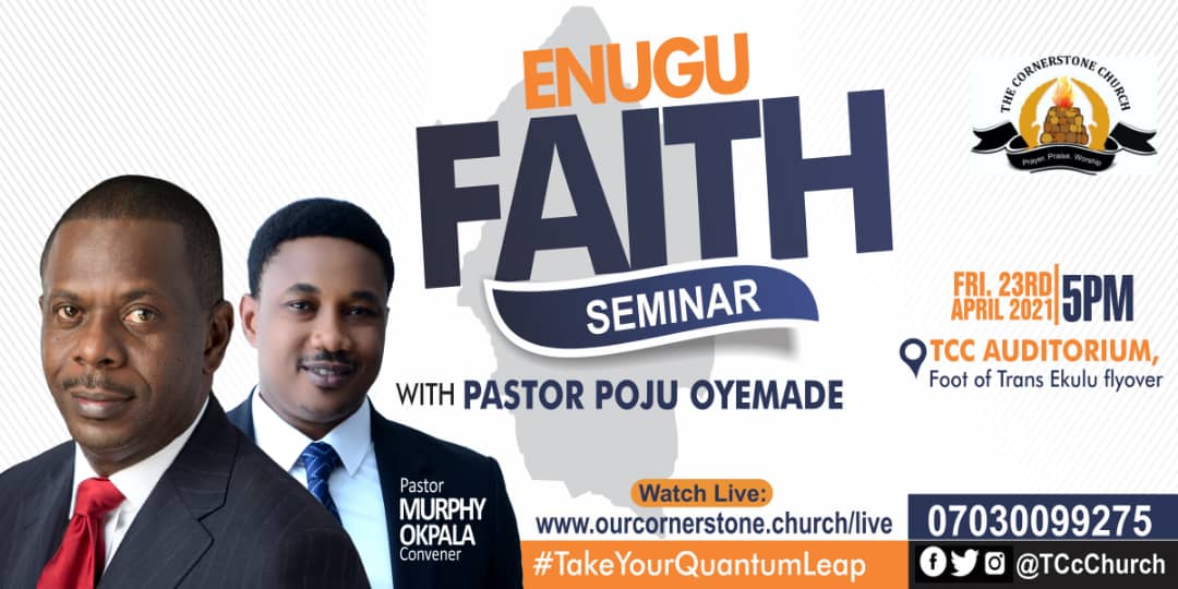 EFS 2021 Pastor Poju Oyemade live in Enugu