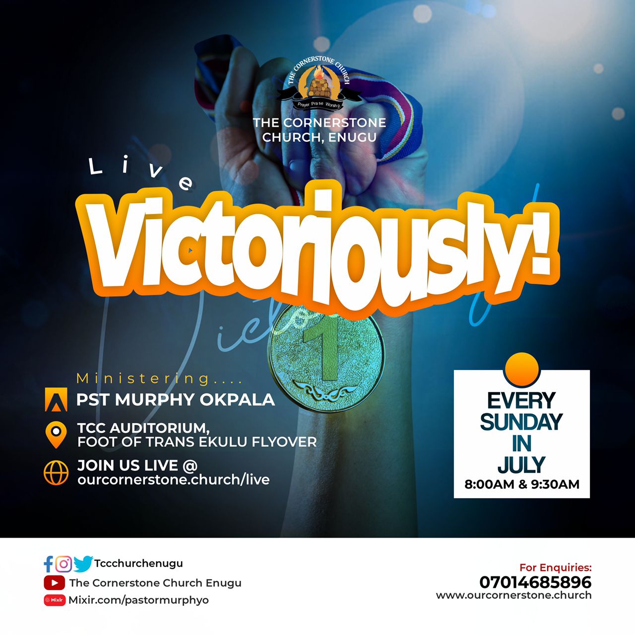 030722_Born Victorious! Rescued From Sin 2nd Service
