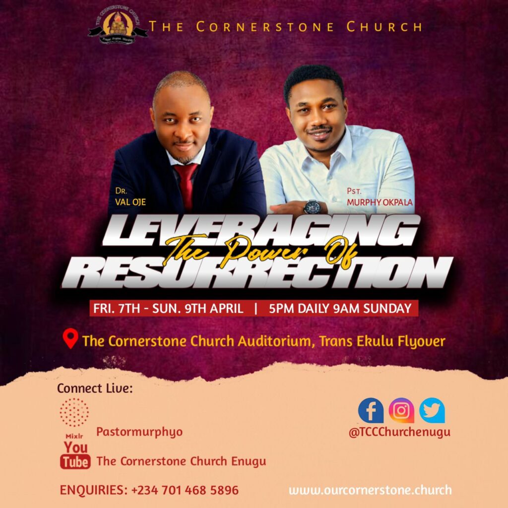 Dr Val Oje_Easter Word Seminar Day 3 Session 2_Leveraging The Power Of Resurrection